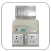 Secure outdoor meter box for utility services