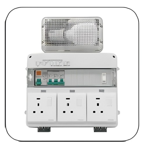 Secure outdoor meter box for utility services
